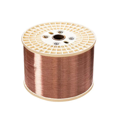 10-20% CCAM HCCA Copper Clad Aluminum Wire 0.12mm - 2.05mm For Electrical Cable